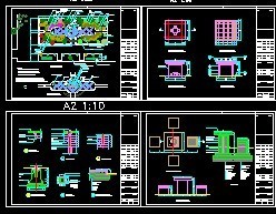 某企業庭院綠化施工設計圖免費下載指南——園林綠化及施工要點解析